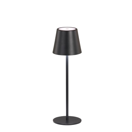 Tischleuchte, mobiles Licht, Viletto | sandschwarz IP54 (850354)