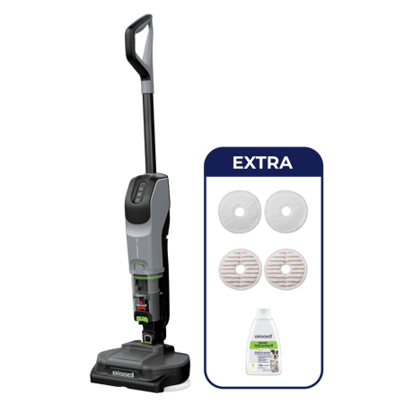 3898N Spinwave + VAC Pet Hartbodenreiniger