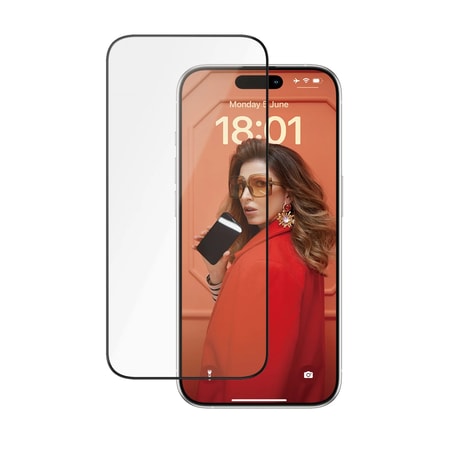 Ceramic Protection for iPhone 15 Pro | Ultra-Wide Fit w. EasyAligner