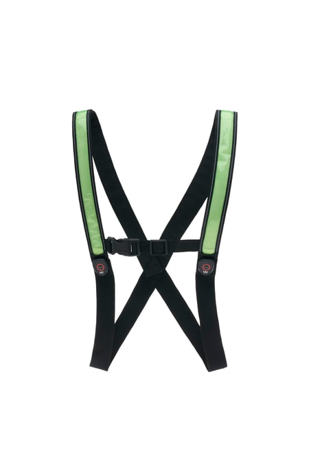 Reflektierende LED Weste Black (60416)