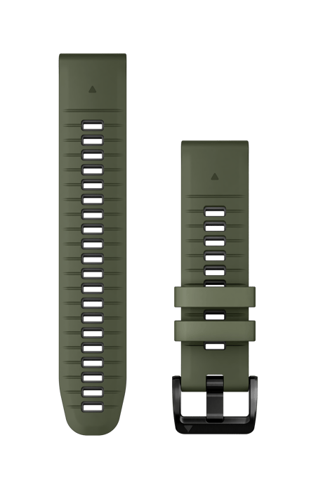 QuickFit Armband 26mm moosgrün/graphit