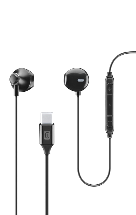 Earphones Orbit Typ-C Black (60362)