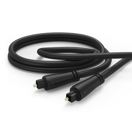 Audio-Lichtleiter-Kabel, ODT-Stecker (Toslink), vergoldet, 1,5 m (00179211) Optisches Kabel mit ODT-Stecker (Toslink)