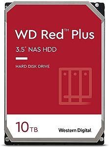 Interne HDD-Festplatte WD Red Plus, 3.5“ NAS, 10 TB