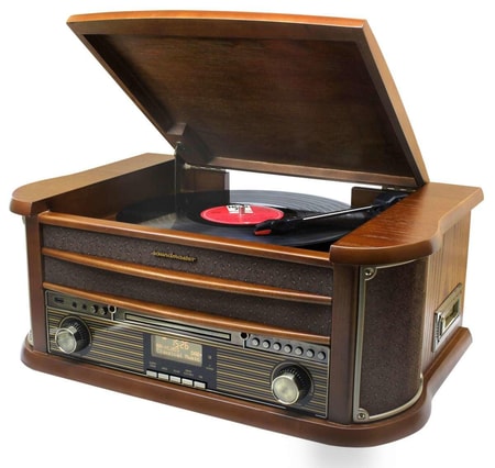 Plattenspieler NR565 Eiche rustikal