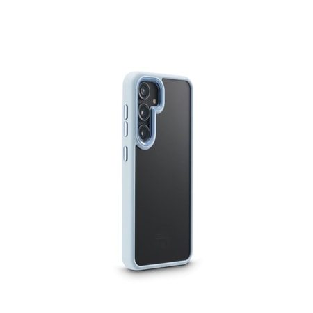Handyhülle "Cam Protect" für Samsung Galaxy S24, durchsichtig, Blau (00137956) Handyhülle
