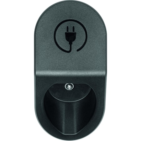 Kabel- und Steckerhalter Typ 2, schwarz/weiß