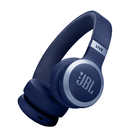 LIVE 670NC blau kabelloser On-Ear-Kopfhörer mit True Adaptive Noise Cancelling