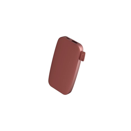 Powerbank 6000mAh mit USB-C Anschluss, Fast Charging, Safari Red 00215328