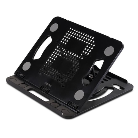 Laptop-Stand "Rotation" 360° drehbar, 8-stufig neigbar, bis 40cm (15,6") schwarz (00126817)