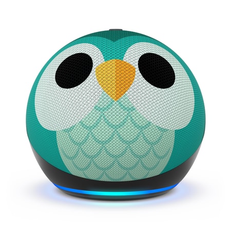 Echo Dot Kids (5.Gen) Eulen-Design Smarter Lautsprecher