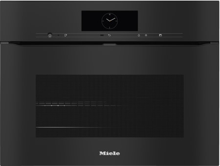 H 7840 BPX Griffloser Kompakt-Backofen Obsidianschwarz