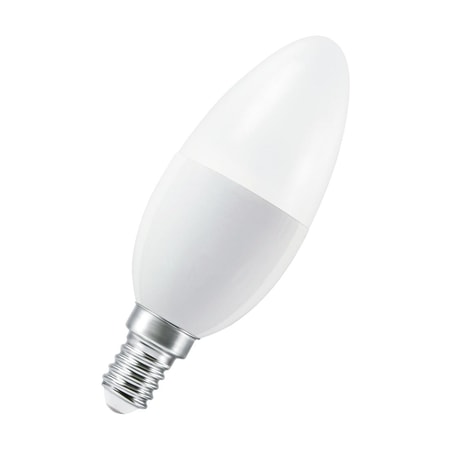 00217487 Smarte LED-Lampe WiFi, Kerze, 5W ersetzt 40W, E14, Tunable White, matt