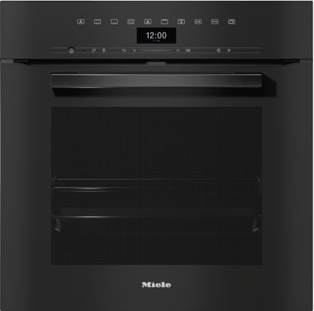 H 7460 B Obsidianschwarz Einbaubackofen