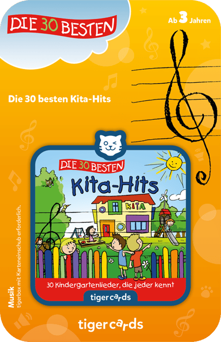 tigercard Die 30 Besten: Die 30 Besten Kita-Hits