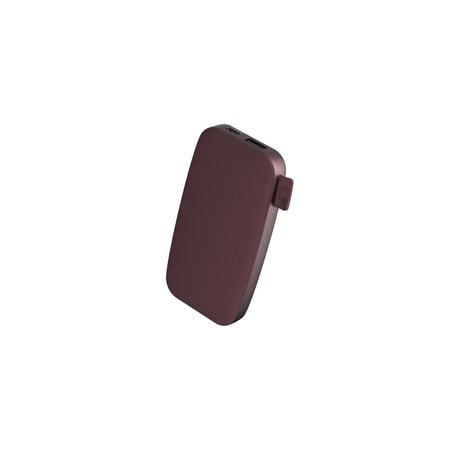 Powerbank 6000mAh mit USB-C Anschluss, Fast Charging, Deep Mauve 00215326