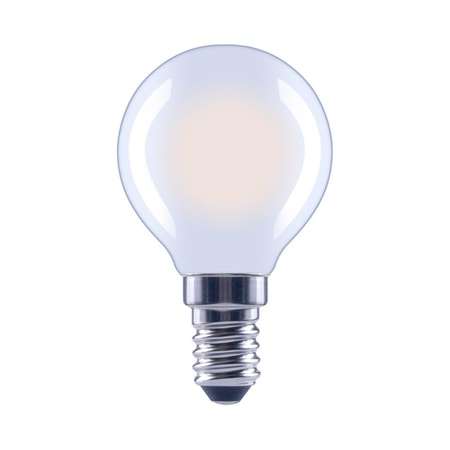 LED-Filament E14, 470lm ersetzt 40W, Tropfenlampe, matt, Warmweiß, dimmbar 00112837