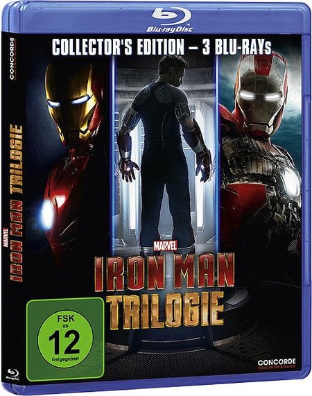 Blu-ray Iron Man - Trilogie [Blu-ray] [Collector's Edition]