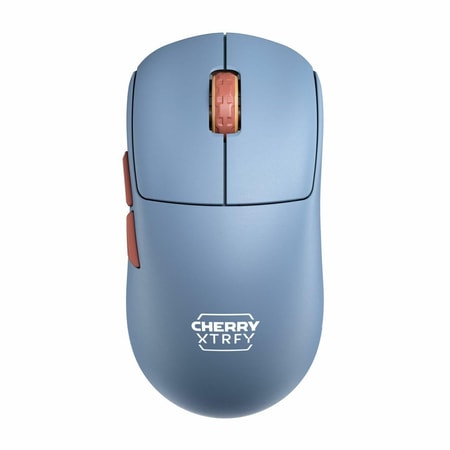 XTRFY M68 Wireless Gaming-Maus, Blau