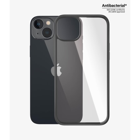 ClearCase Apple iPhone 14 Plus | Schwarz / Transparent (0407) Handyhülle