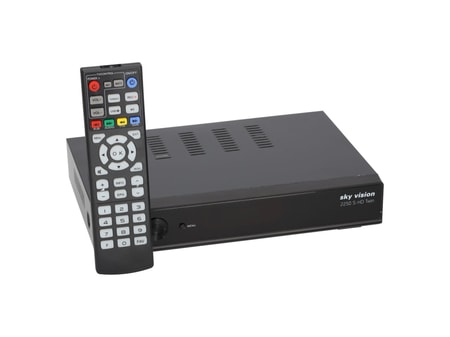 PVR, USB, LAN, W-LAN, HDMI, SCART Megasat HD Twin SAT Receiver HD 935 mit 1 TB Festplatte und W-LAN Stick Mediacenter und Live TV auf Ihrem mobilen Geräten 