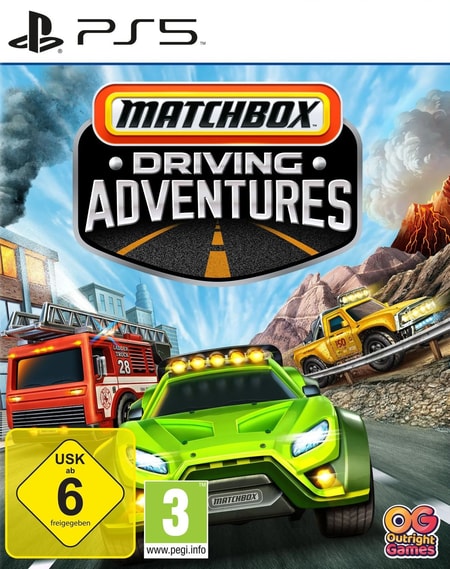 Matchbox Driving Adventures PS5-Spiel