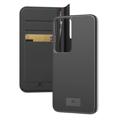 Wallet "2in1" für Samsung Galaxy S23+, Premium Leather, Schwarz (00220400)