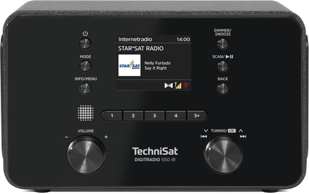 DAB+ Internetradio DIGITRADIO 550 IR schwarz