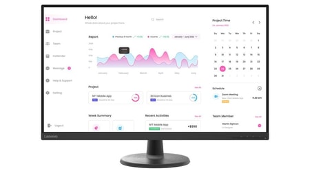 Monitor D32-40, Schwarz, 31,5 Zoll, Full HD, VA, 60 Hz, 4 ms