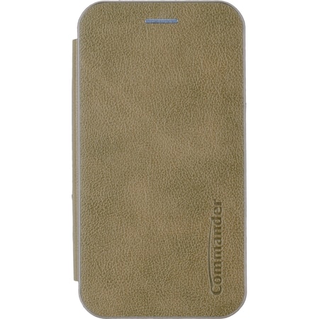 CURVE Book Case DELUXE für Apple iPhone 14 Plus Gold Handyhülle