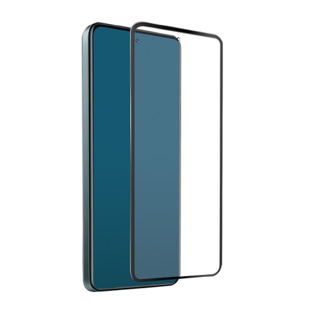 Glas-Displayschutz Full Cover für Xiaomi Redmi Note 11 Pro/11 Pro Plus/Poco X4 Pro, Schwarz