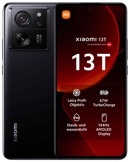 o2-Aktion Xiaomi 13T 256GB schwarz Smartphone