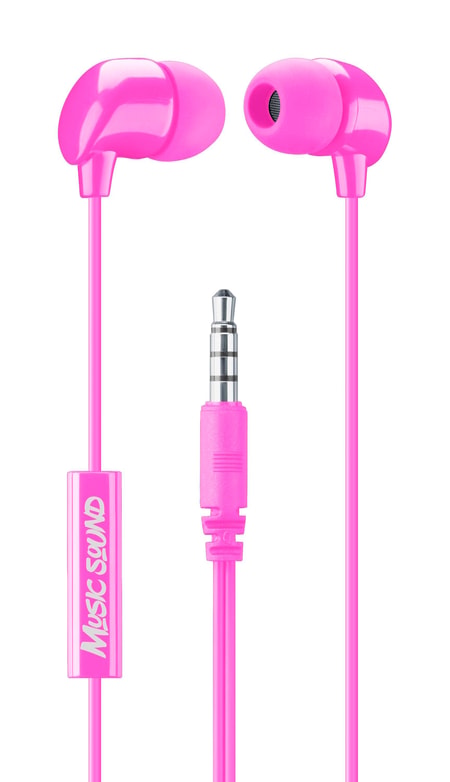 Music & Sound IN-EAR Earphones Pink (60586) In-Ear Kopfhörer