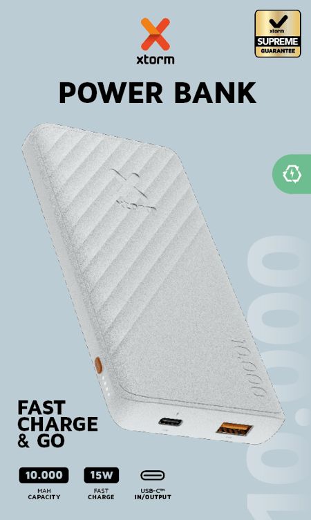 15W Fast Charge Go2 Powerbank 10.000mAh (64134)