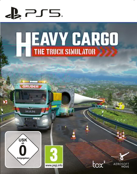Heavy Cargo - The Truck Simulator PS5-Spiel
