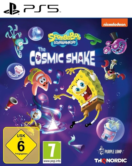 SpongeBob Schwammkopf - The Cosmic Shake PS5-Spiel