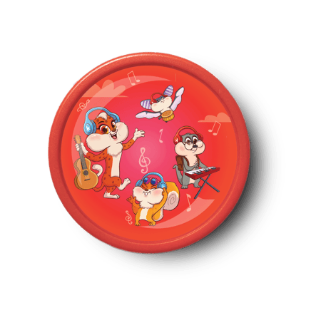 Cookie Crew - 32 Spiel- und Bewegungslieder Audiochip