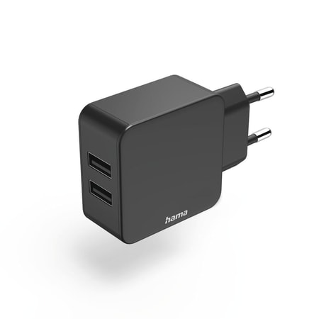 Ladegerät, 2-fach USB, 2.4 A (00188331) Ladegerät (USB-A)