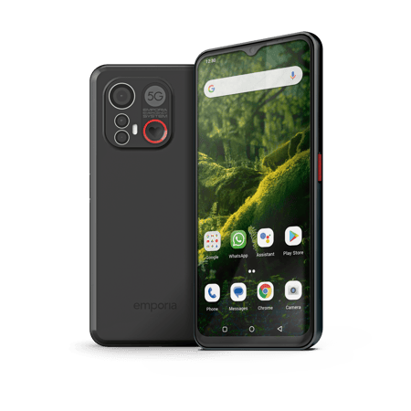 ME.6 5G 128 GB Schwarz Smartphone