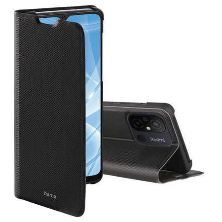Booklet "Slim Pro" für Xiaomi Redmi 12C, Schwarz (00215613)