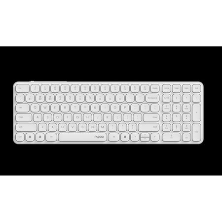 Kabellose ultraflache Multi-Mode-Tastatur "E9310M", Weiß, QWERTZ DE