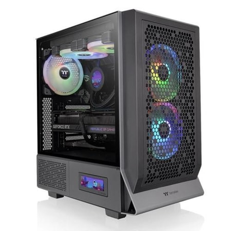 Ceres 300 TG ARGB, Schwarz PC-Gehäuse