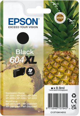 604XL Ananas schwarz Druckerpatrone