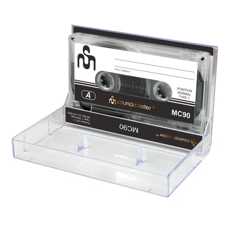 MC905P Transparent Leerkassetten 5er Pack