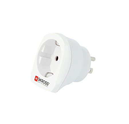 Reisestecker "Europe to USA" (Einzelartikel), Weiß