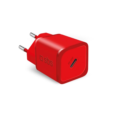 20-W-GaN-Power Delivery-Ultra-Schnellladegerät, Rot