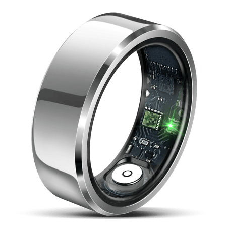 Smartring SR6, Silber, Größe 9 - 59,5 mm