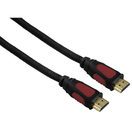 High Speed HDMI™-Kabel, Ethernet, Gewebe, vergoldet, 3,0 m