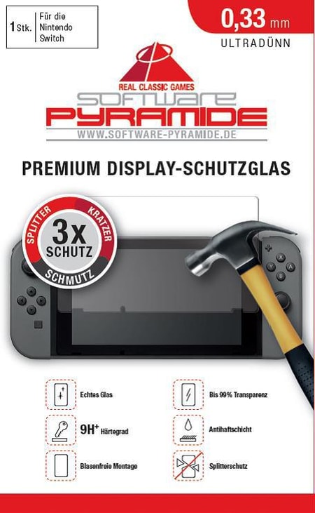 Display-Schutzglas Nintendo Switch