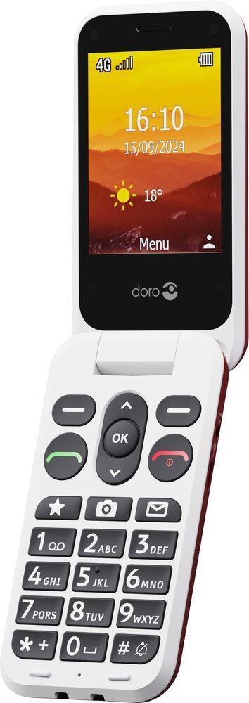 Leva L20 rot-weiß Handy